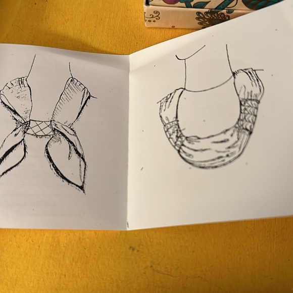 New Pair of Gold Ann Cahill Scarf Tubes - Picture 5 of 8